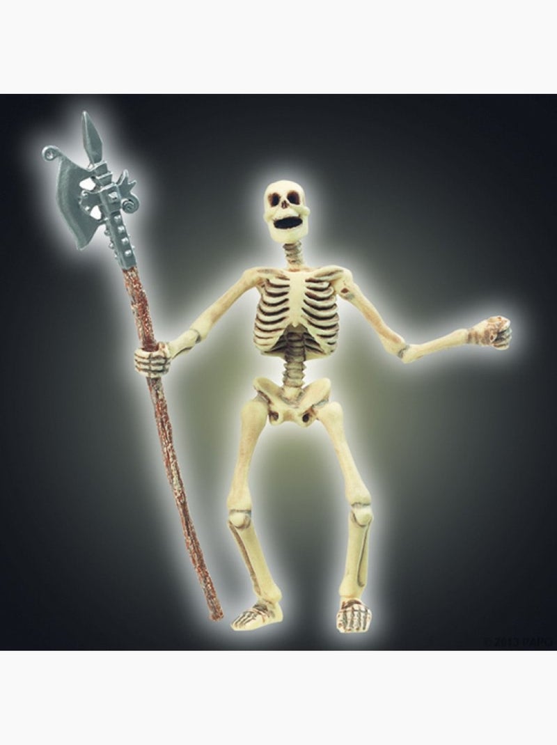 Figurine Squelette phosphorescent Blanc - Kiabi