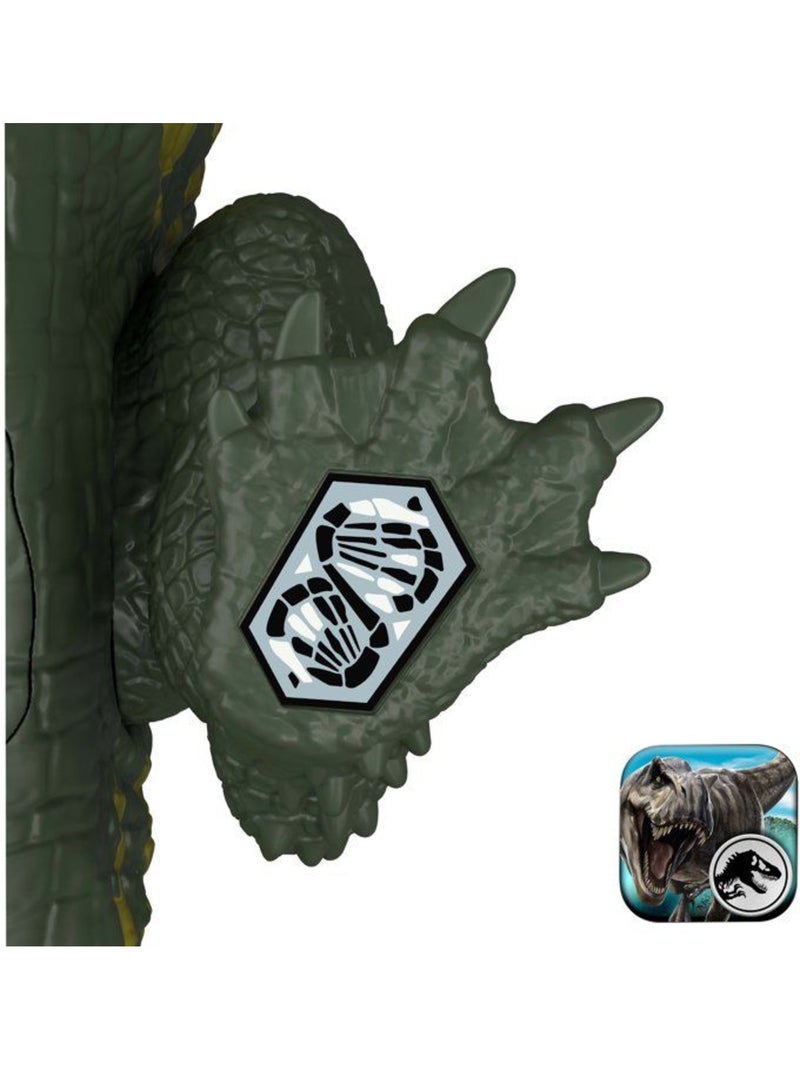 Figurine stomatosuchus sonore et lumineuse - jurassic world jurassic world Vert - Kiabi