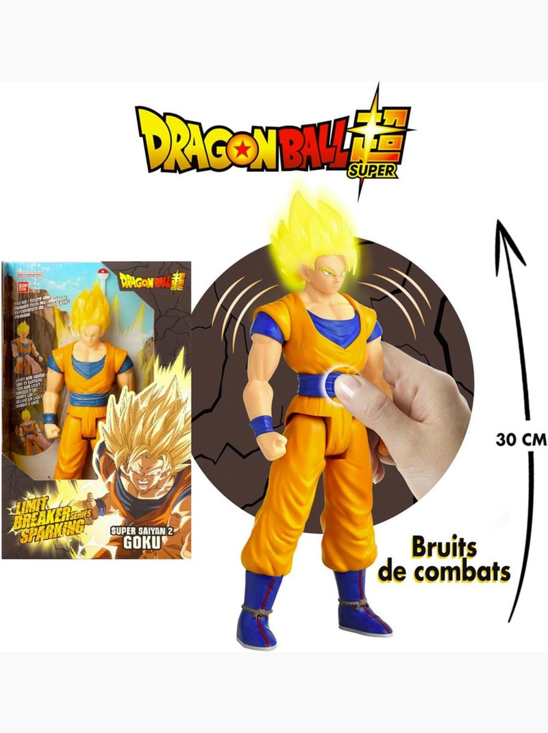 Figurine Super Saiyan 2 Goku - Bandai Multicolore - Kiabi