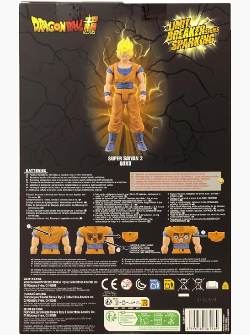 Figurine Super Saiyan 2 Goku - Bandai Multicolore - Kiabi
