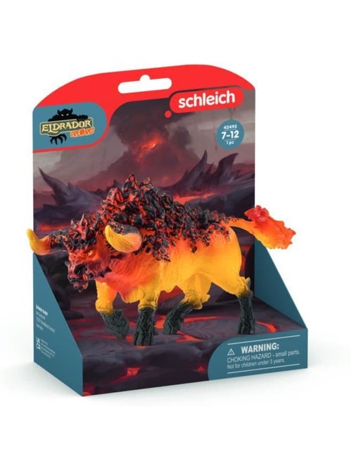 Figurine taureau de feu, schleich 42493 eldrador creatures, dès 7 ans - Kiabi
