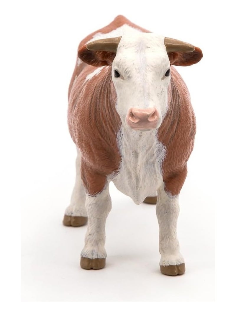 Figurine Taureau simmental Marron - Kiabi