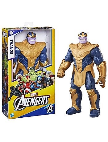 Figurine thanos 30 cm, jouet avengers titan hero series pour enfants à partir de 4 ans, marvel