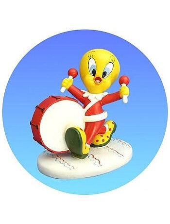Figurine 'titi et grosminet' – tambour – looney tunes