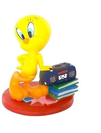 Figurine 'Titi' radio en résine peinte à la main – La boutique des toons
