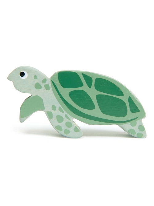 Figurine Tortue de mer en bois - Kiabi