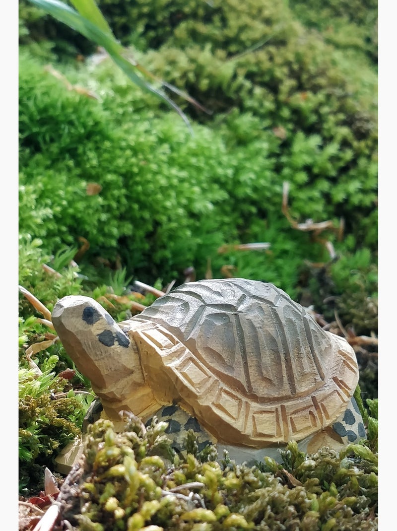 Figurine Tortue Marron - Kiabi