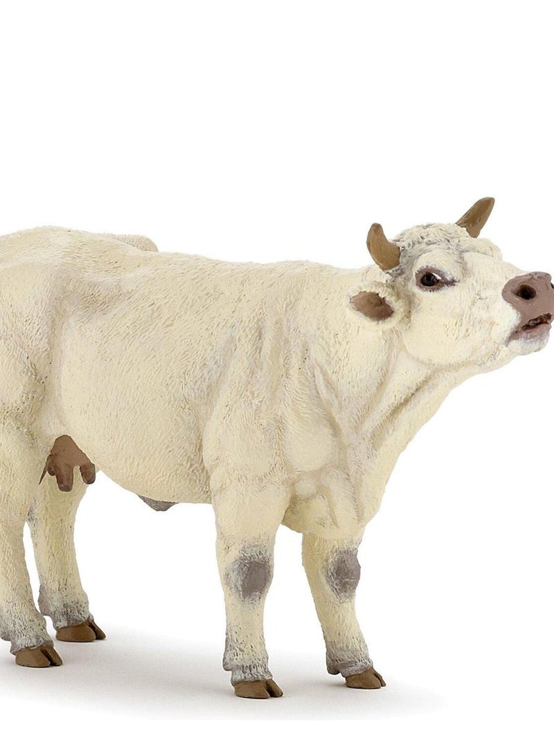 Figurine vache charolaise meuglant N/A - Kiabi