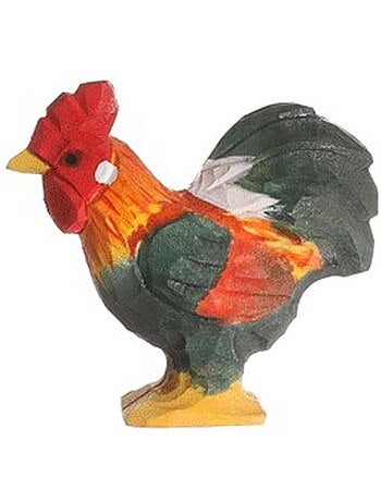 Figurine vache coq
