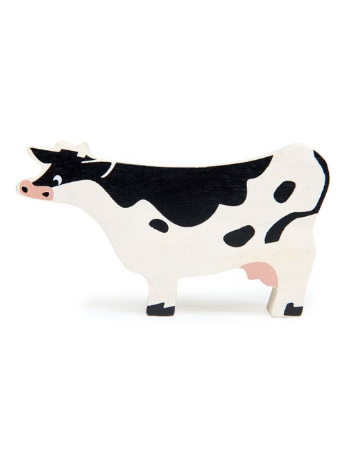 Figurine Vache en bois - Kiabi