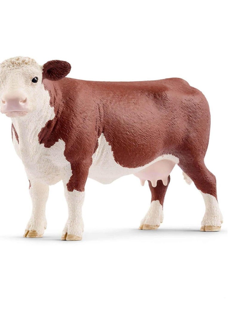 Figurine Vache Hereford N/A - Kiabi