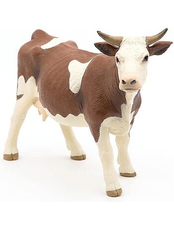 Figurine vache simmental