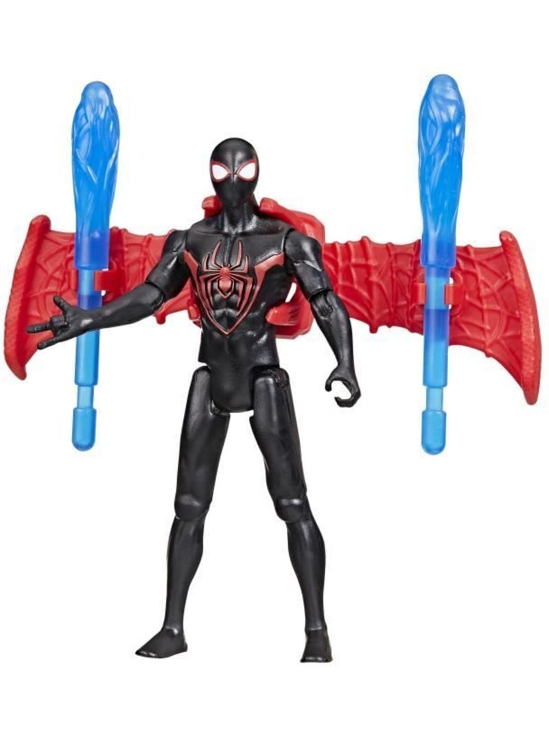 Figurine & véhicule - miles morales bolide de course remix - hasbro marvel Noir - Kiabi