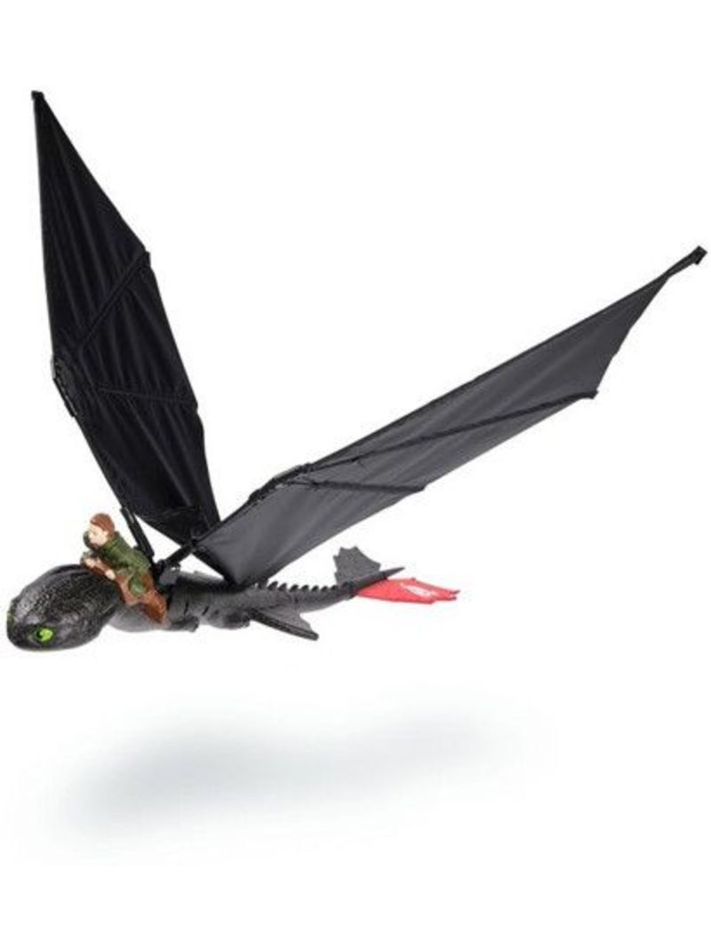 Figurine volante dreamworks dragons krokmou rc dragons movie Noir - Kiabi