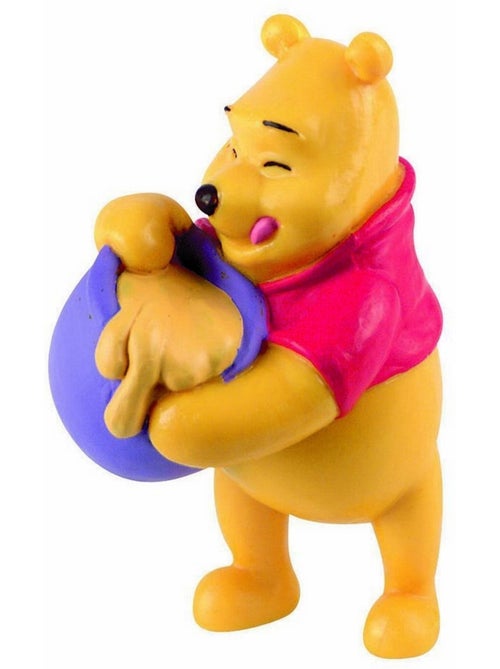 Figurine Winnie l'ourson avec son pot de miel - Kiabi