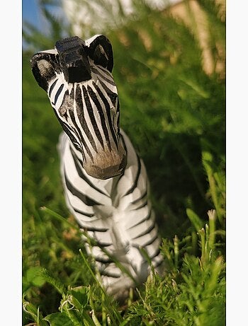 Figurine zébre en bois