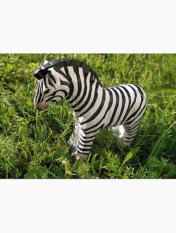 Figurine zébre en bois