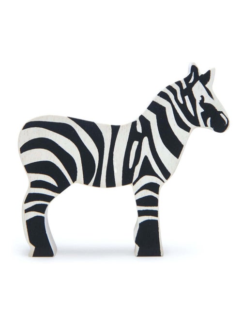 Figurine Zèbre en bois - Kiabi