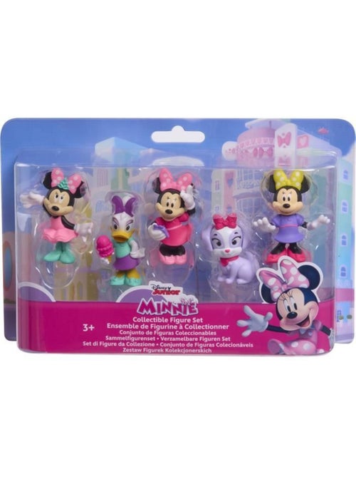 Figurines - disney minnie mouse - pack de 5 figurines minnie mouse - non articulées, 6 cm - Kiabi