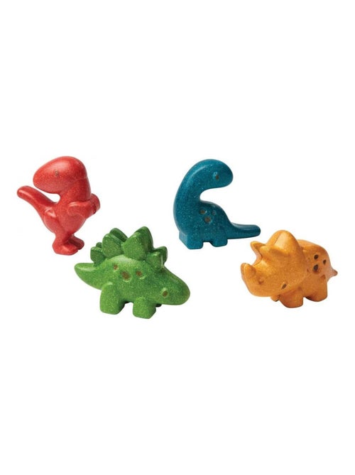 FIGURINES : 4 DINOSAURES - Kiabi
