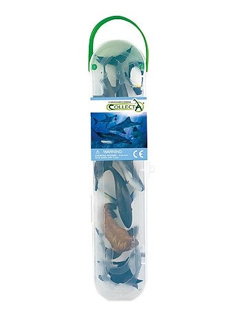 Figurines Animaux Marins : Set de 12 mini figurines Animaux Marins