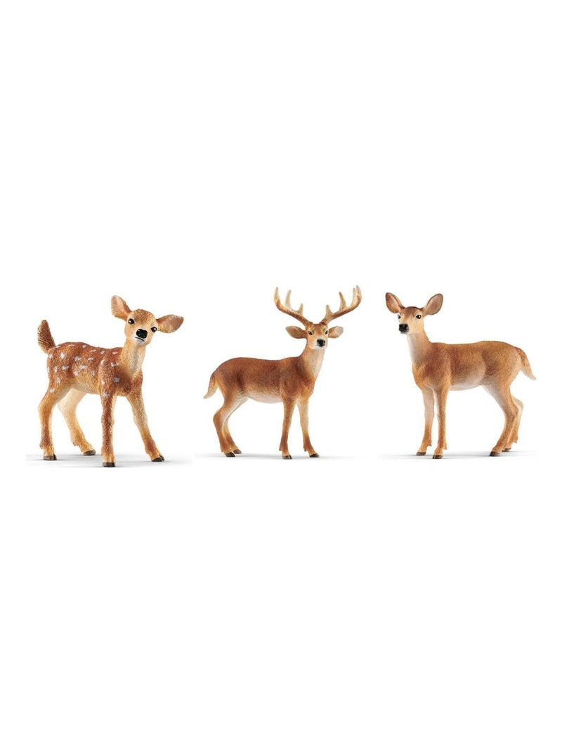 Figurines Animaux sauvages (Biche, Cerf, Faon) N/A - Kiabi