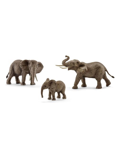 Figurines Animaux sauvages Éléphanteaux d'Afrique - Kiabi