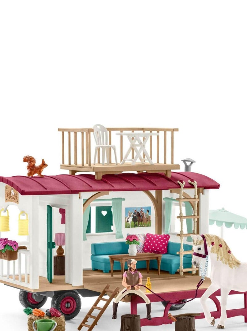 Figurines chevaux : Caravane pour les rencontres secrètes du club N/A - Kiabi