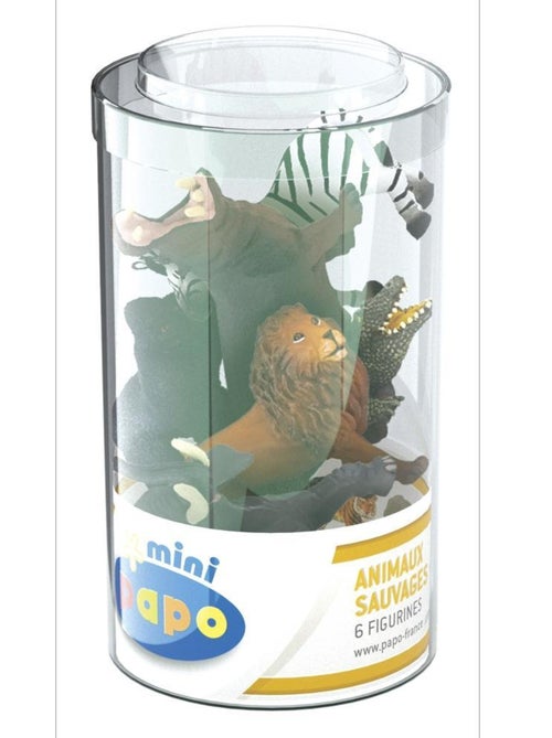 Figurines : Coffret animaux sauvages - Kiabi