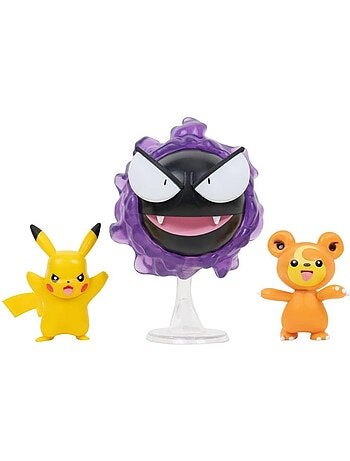 Figurines de Combat Teddiursa, Pikachu, Nebulak