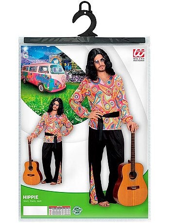 Figurines de costumes hippies avec ceinture