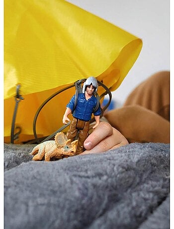 Figurines dinosaure : Sauvetage en parachute