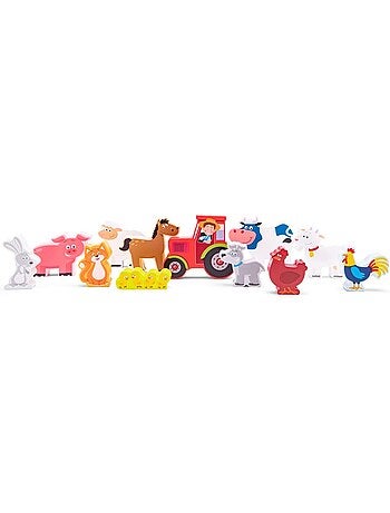 Figurines en bois Animaux Ferme