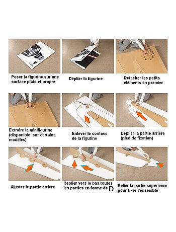 Figurines en carton Disney Mickey & ses amis 20 cm