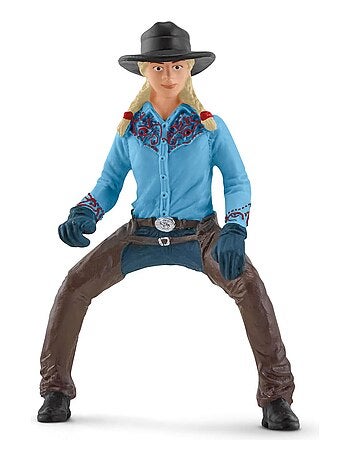 Figurines Farm World : Equipe de Cowboy et leurs lassos