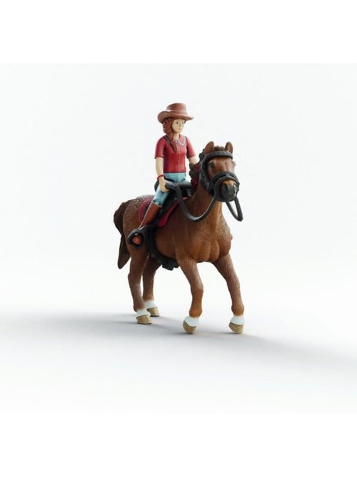 Figurines hannah et cayenne, schleich 42711 horse club, dès 4 ans - Kiabi