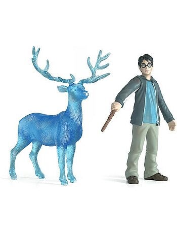 Figurines harry et son patronus, schleich 42680 harry potter®, pour enfant dès 6 ans