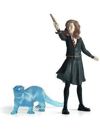 Figurines hermione et son patronus, schleich 42681 harry potter®, pour enfant dès 6 ans