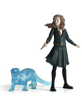 Figurines hermione et son patronus, schleich 42681 harry potter®, pour enfant dès 6 ans