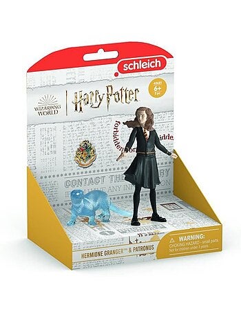 Figurines hermione et son patronus, schleich 42681 harry potter®, pour enfant dès 6 ans