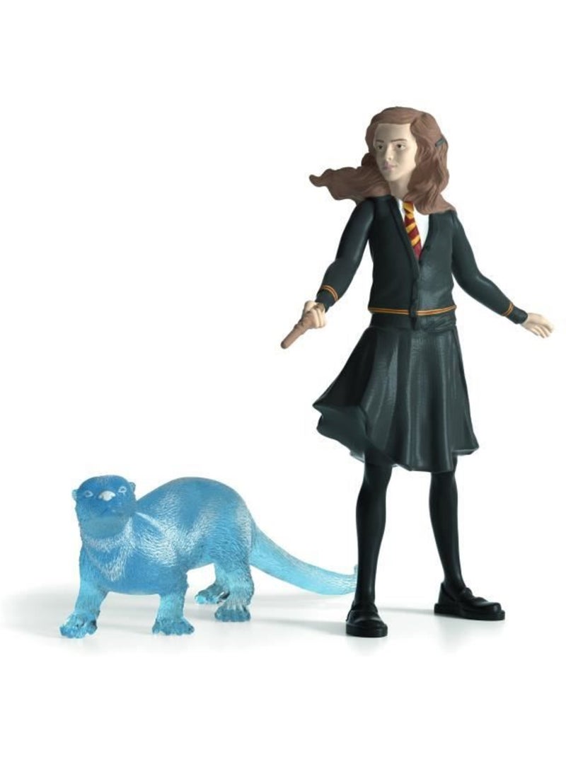 Figurines hermione et son patronus, schleich 42681 harry potter®, pour enfant dès 6 ans Marron - Kiabi