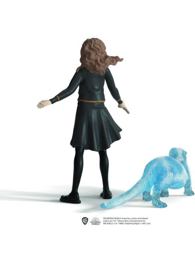 Figurines hermione et son patronus, schleich 42681 harry potter®, pour enfant dès 6 ans Marron - Kiabi