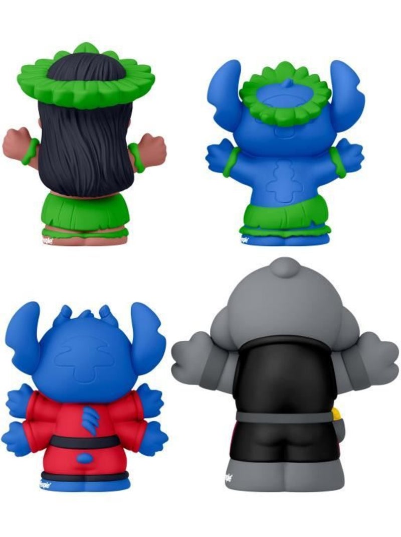 Figurines lilo et stitch, little people, coffret disney 4 figurines, jfc77, dès 3 ans Multicolore - Kiabi