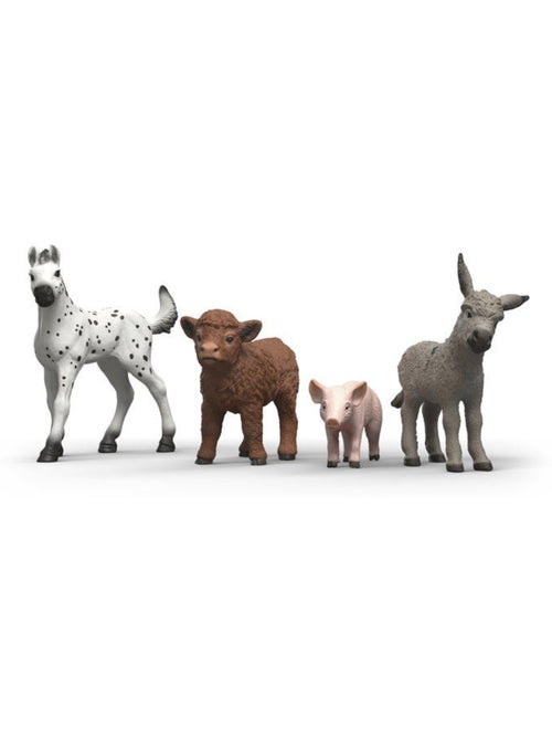 Figurines mes premiers bébé animaux de la ferme - schleich 42740 - gamme farm world - Kiabi