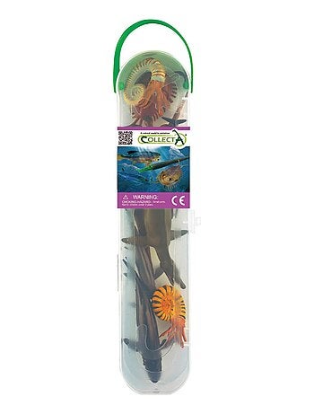 Figurines Mini - Préhistoire : Set de 12 animaux marins préhistoriques