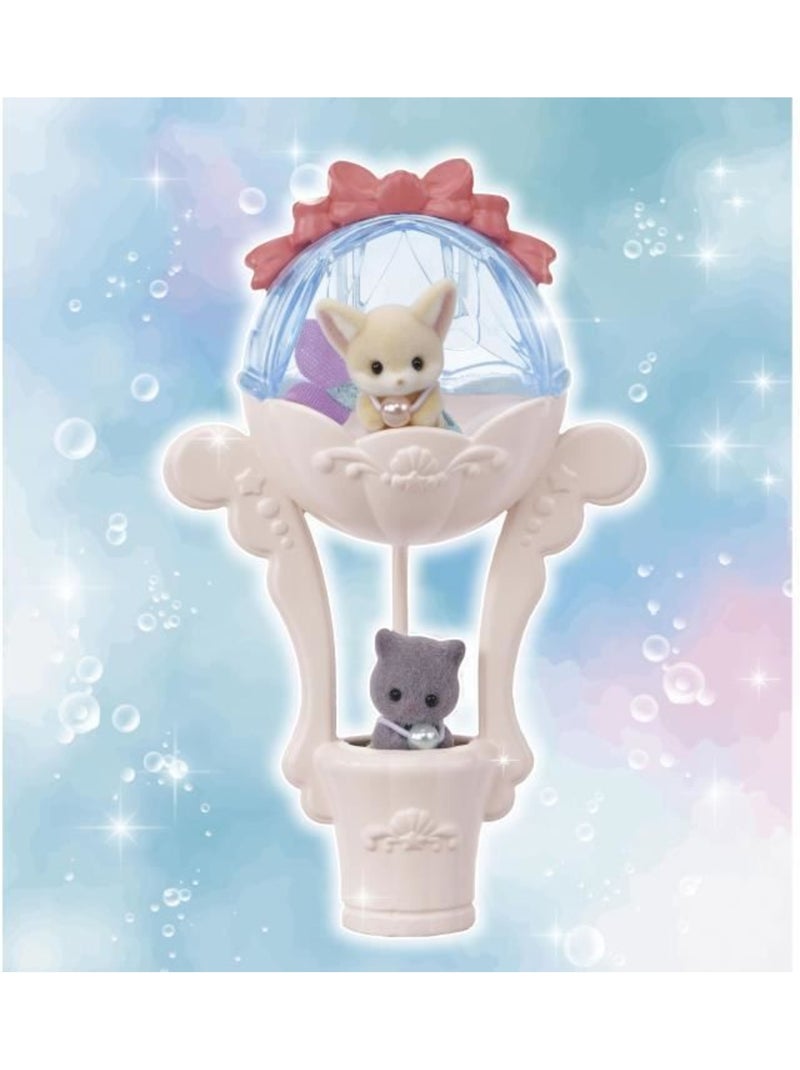 Figurines miniatures - sylvanian families - 5701 - le château des sirènes Blanc - Kiabi