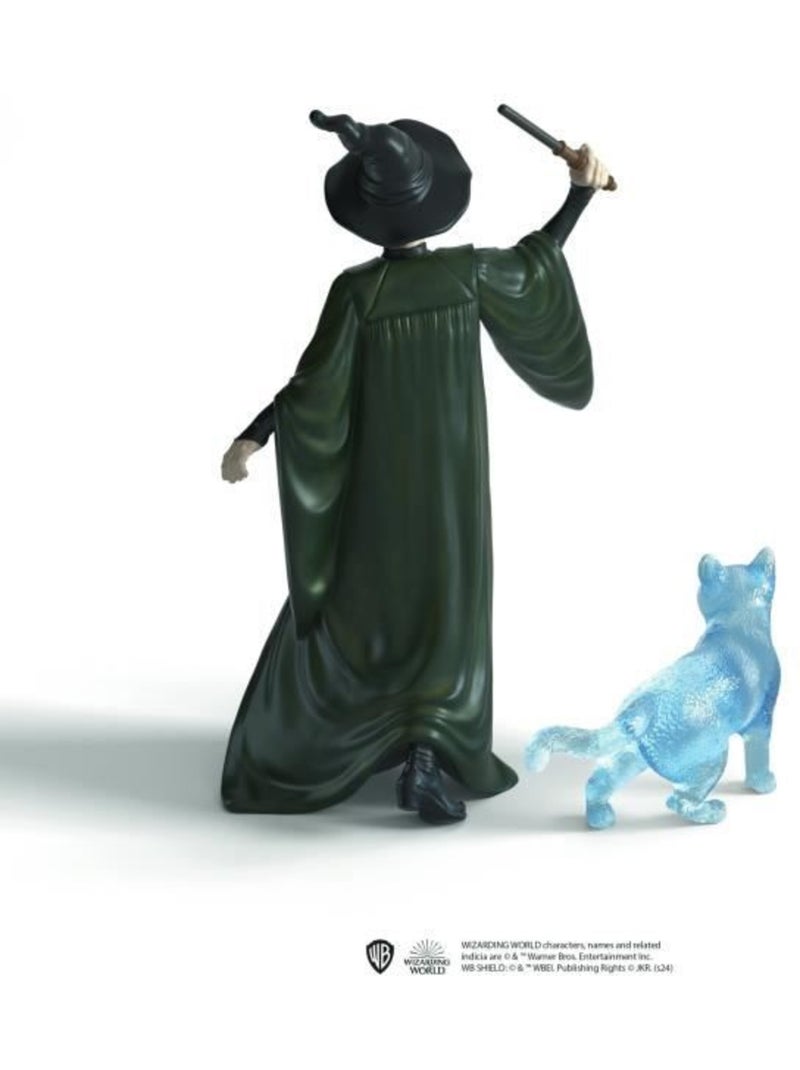 Figurines professeur mcgonagall et son patronus, schleich 42682 harry potter®, pour enfant dès 6 ans Marron - Kiabi