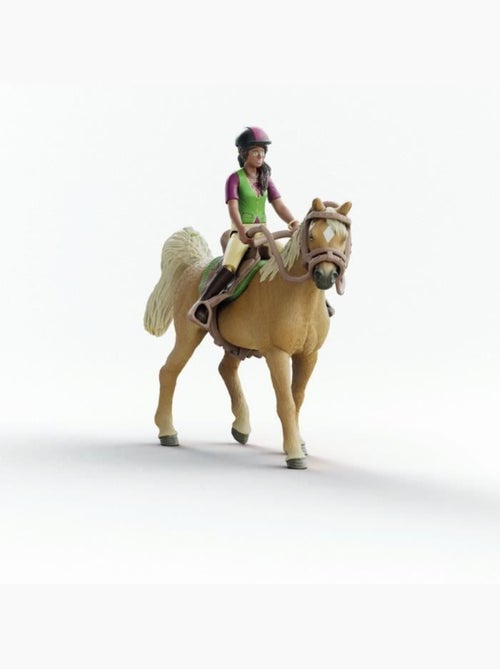 Figurines sarah et mystery, schleich 42714 horse club, dès 4 ans - Kiabi