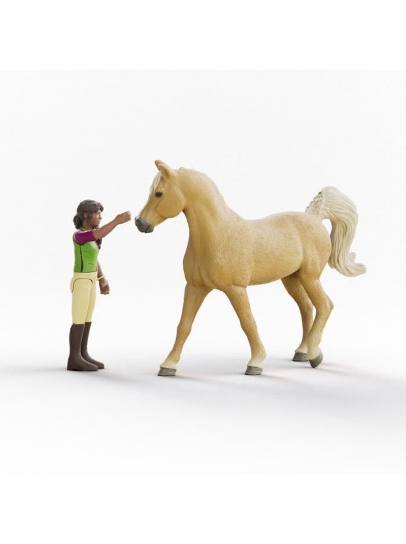 Figurines sarah et mystery, schleich 42714 horse club, dès 4 ans Blanc - Kiabi