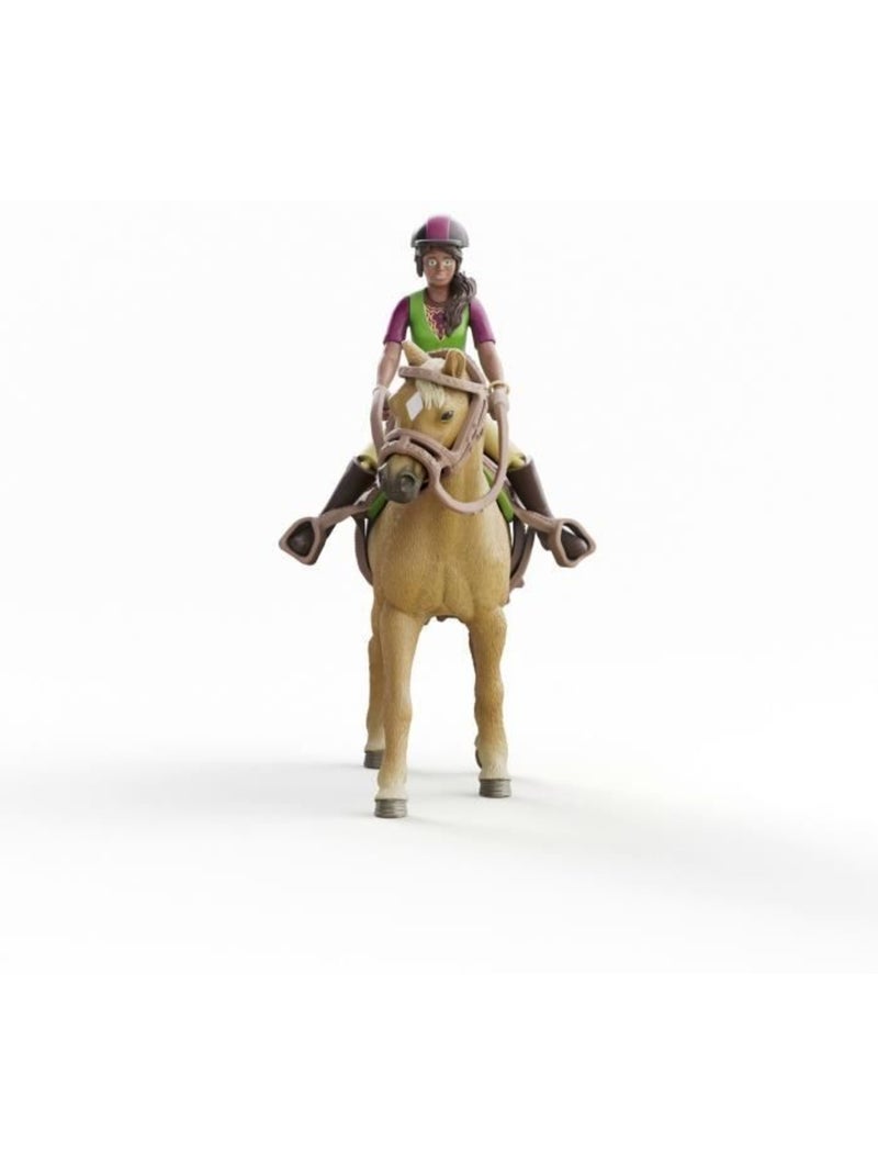 Figurines sarah et mystery, schleich 42714 horse club, dès 4 ans Blanc - Kiabi